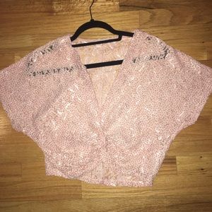 Zara Pink crop top!